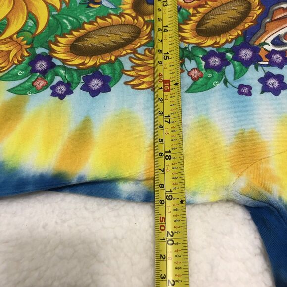 Grateful Dead 2006 Inspiration Tie Dye Shirt Size M Liquid Blue Y2K Festival - Picture 9 of 11